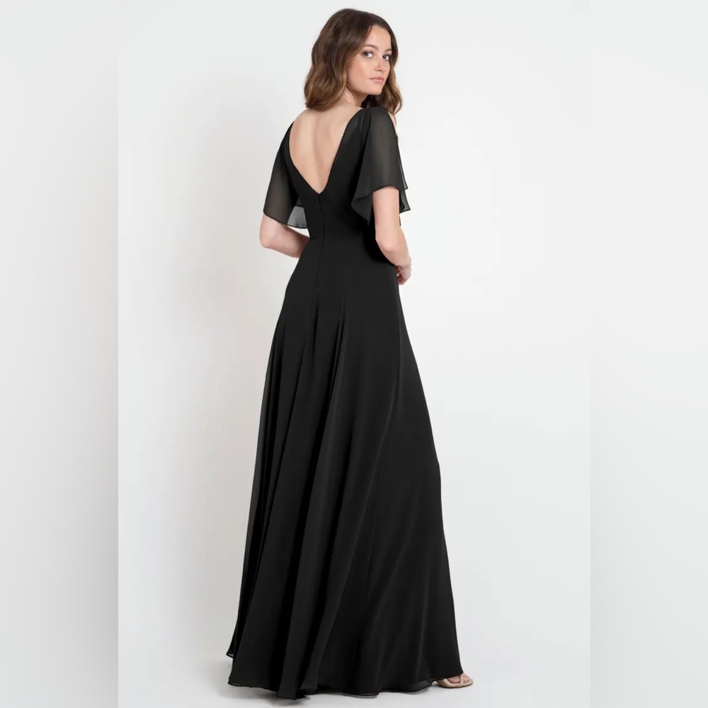 Bridesmaid Black Luxe Untion 22085 Hayes Dress